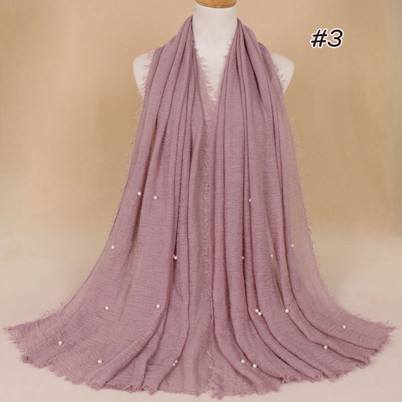 leather purple Pearl Vogue Maxi Hijab