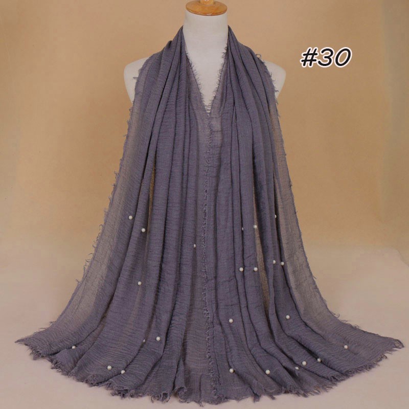 gray Pearl Vogue Maxi Hijab