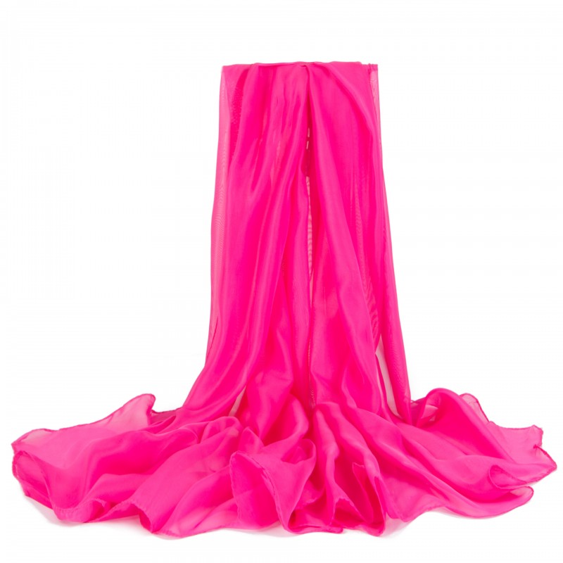 Rose Chiffon Silk Hijab