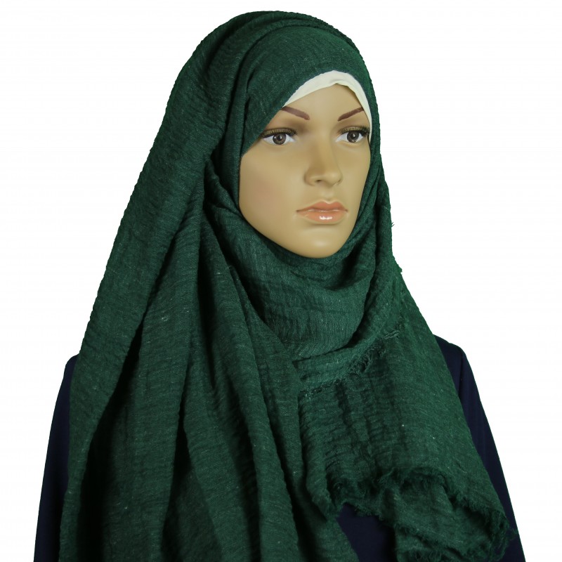 Dark Green Vogue Maxi Hijab