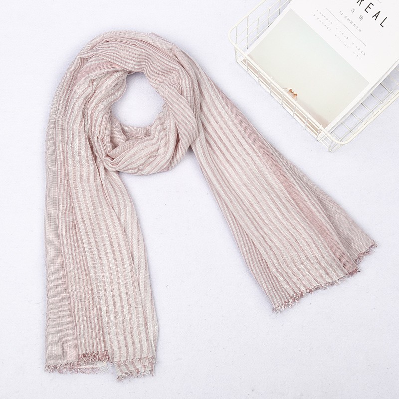 Rhubarb Humbug Striped Hijab