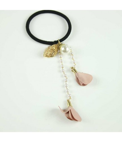 Pink Pearl chain hairband