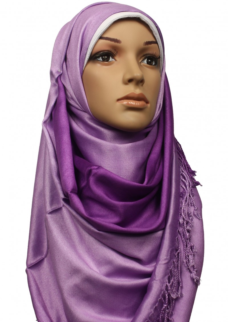 Purple Satin Ombre
