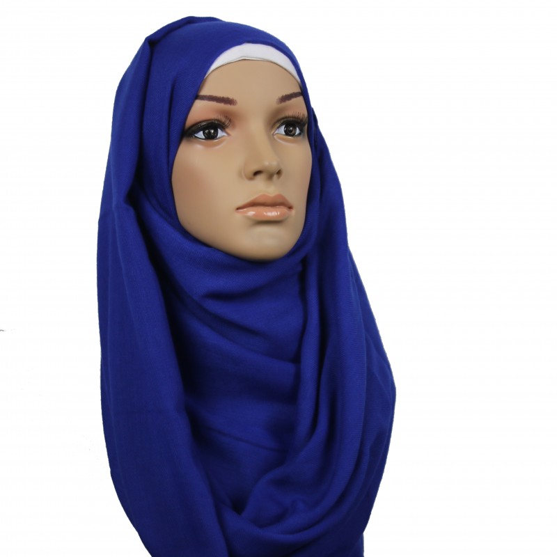 Royal Blue Thick Maxi Hijab