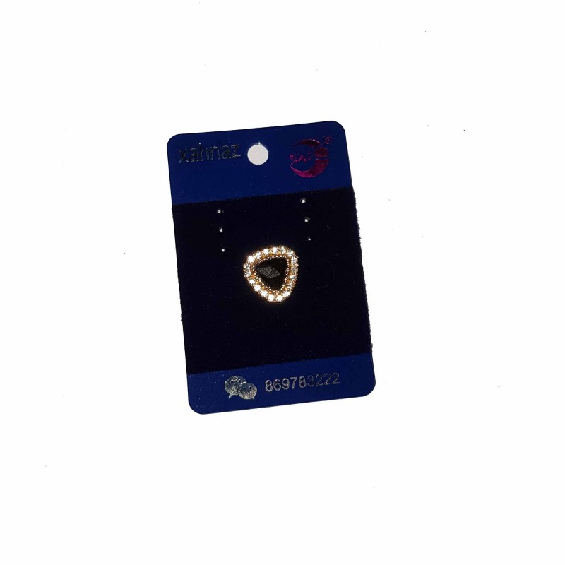 Black Crystal Magnetic Hijab Pin Clearance