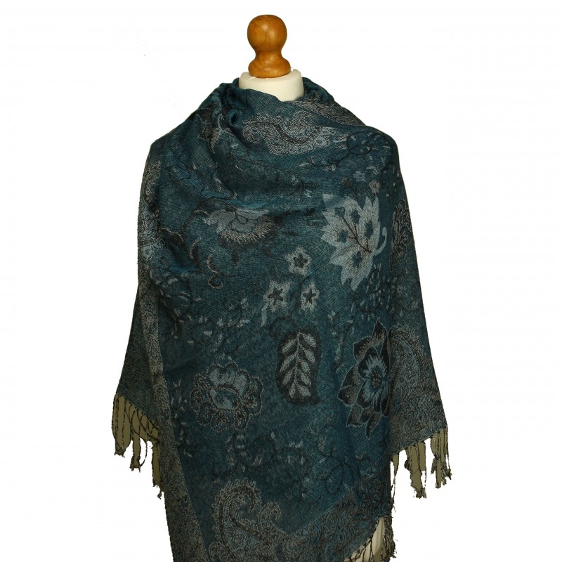 Forest Pashmina Teal