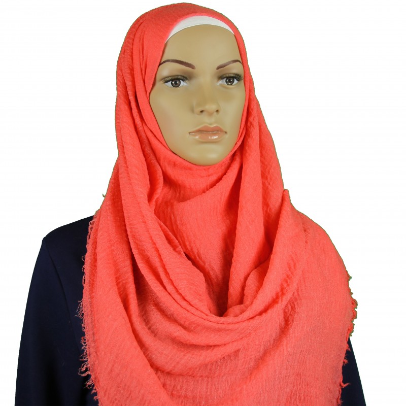 Salmon Vogue Maxi Hijab