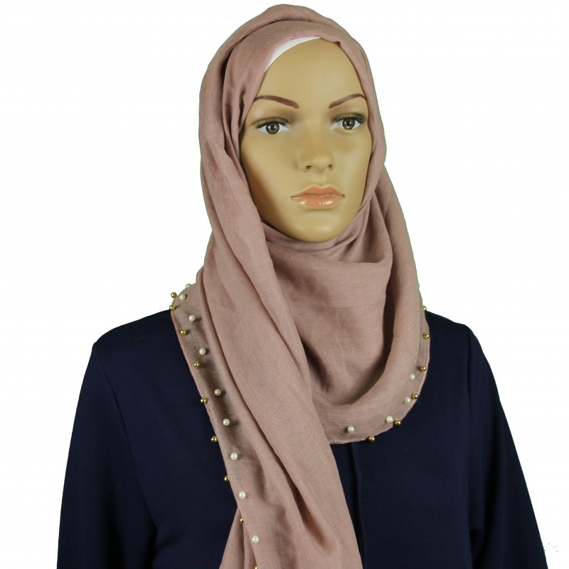 Rhubarb Pearl Mix Hijab
