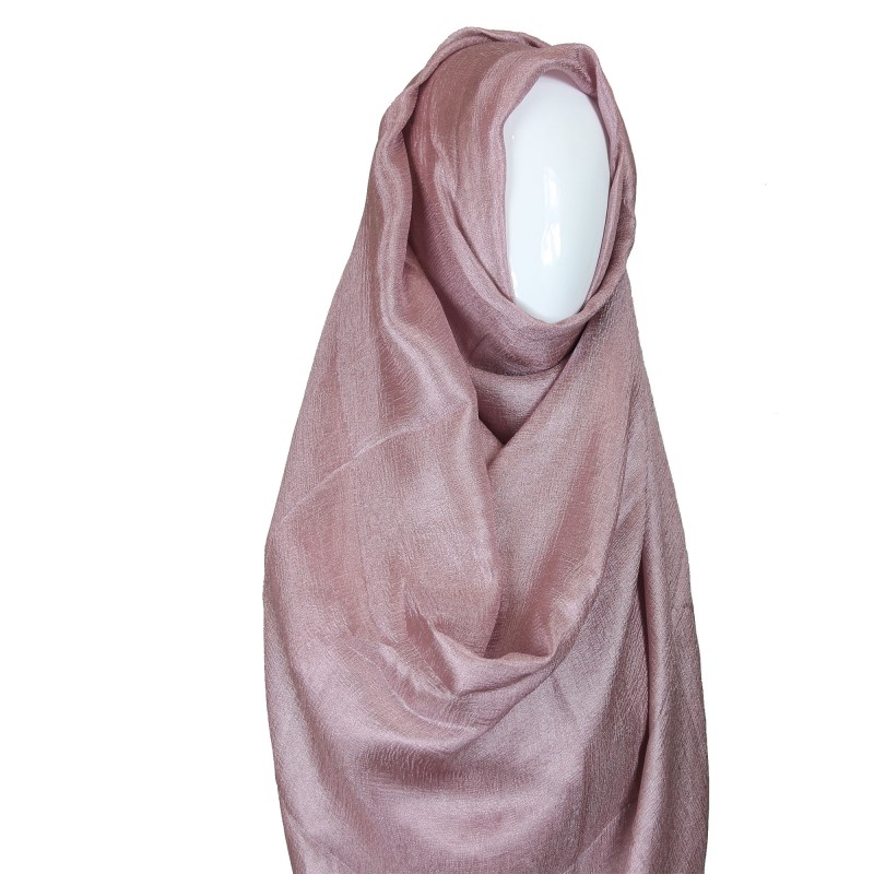 Rhubarb Metallic Lustre Hijab