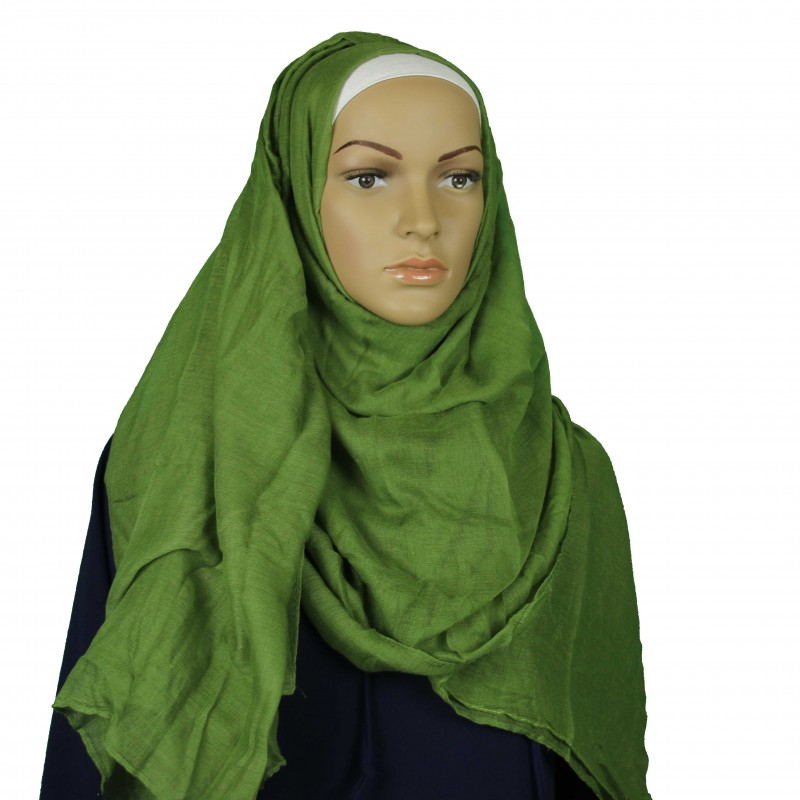 Forest Green Large Maxi Hijab