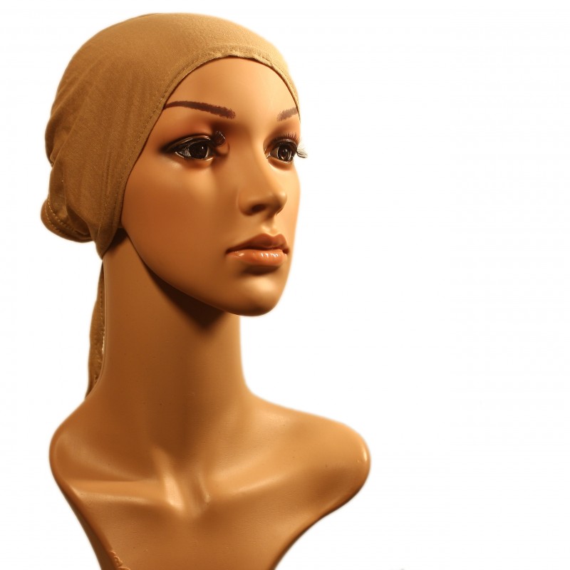 Caramel hijab Cap
