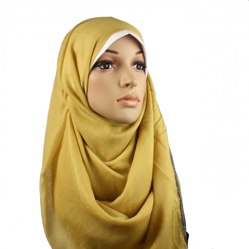 Gold Silver Chain Hijab