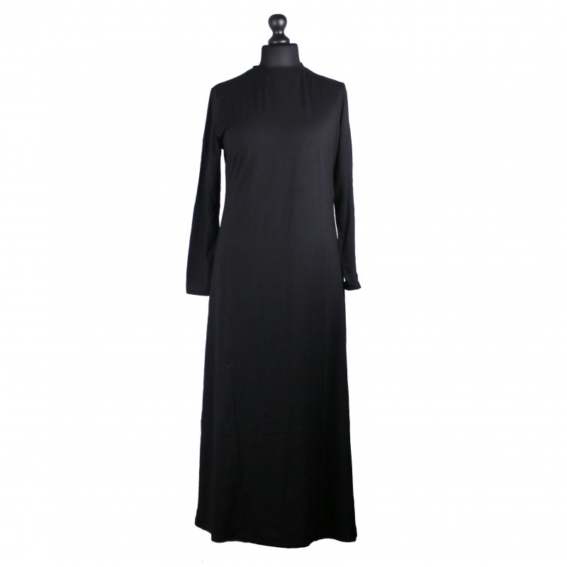 TShirt Abaya - Black - 58