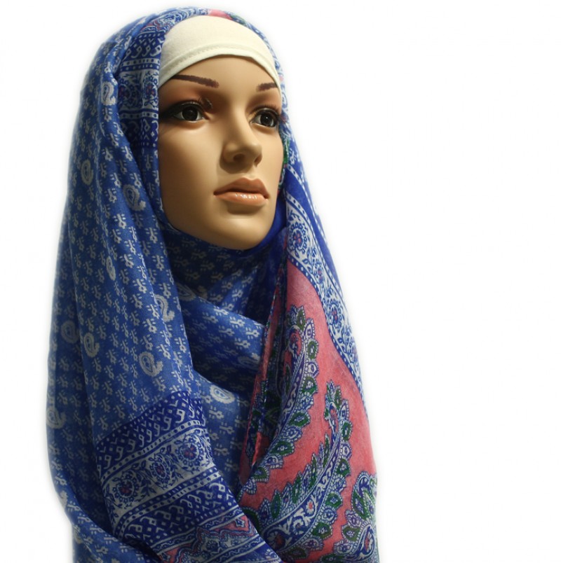 Porcelain Paisley Blue
