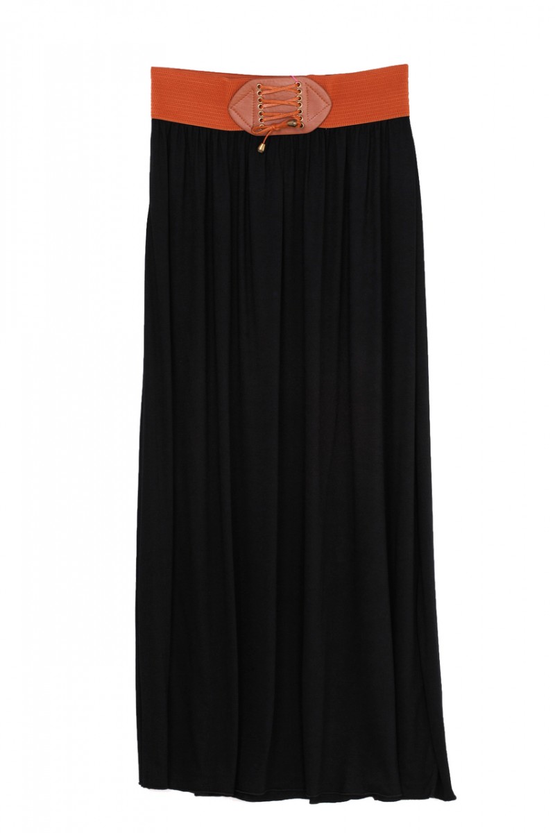Black Maxi Skirt