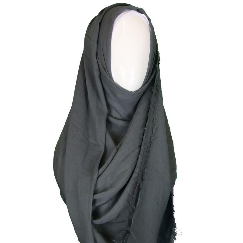 Grey Modal Hijab