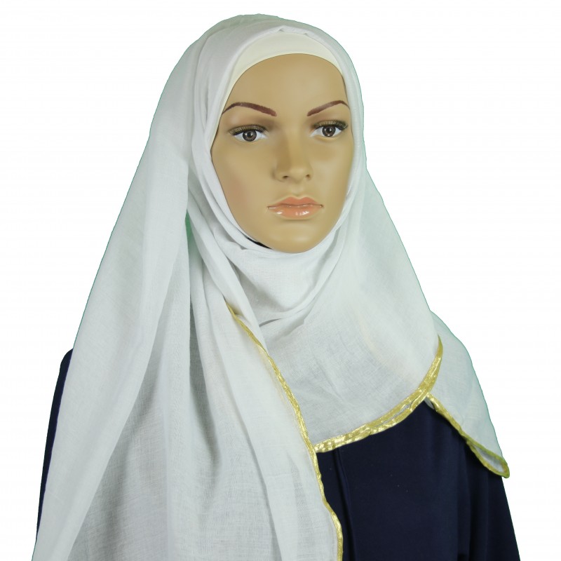 White Khaleeji Gold Chain