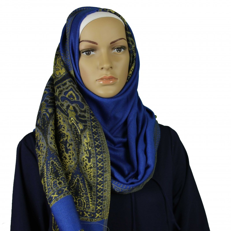 Blue Indus Pashmina