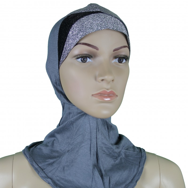 Grey Shimmer Underscarf