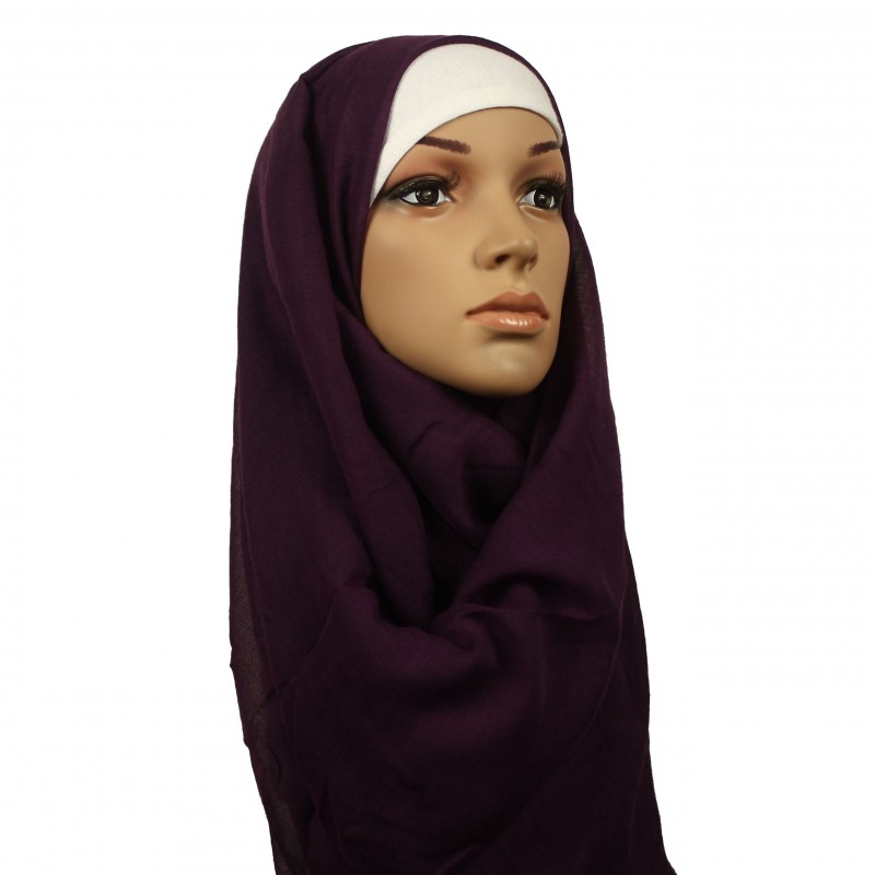 Deep Purple Large Maxi Hijab