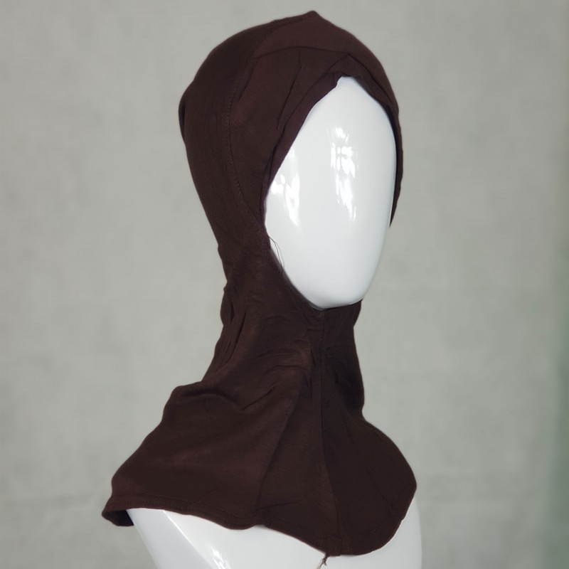 Brown Criss Cross Underscarf