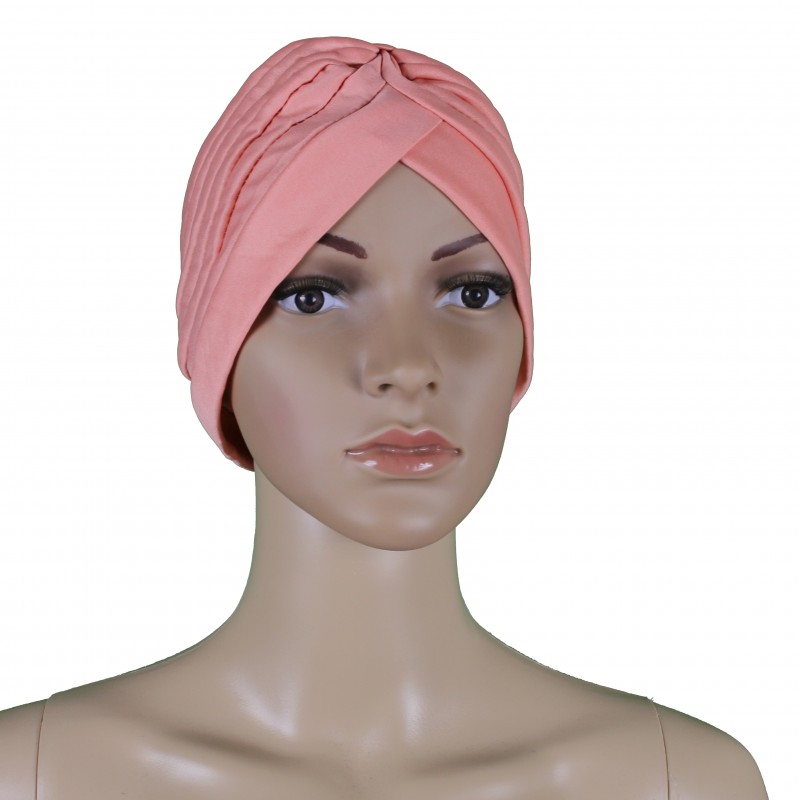 Pink Turban Hijab Cap
