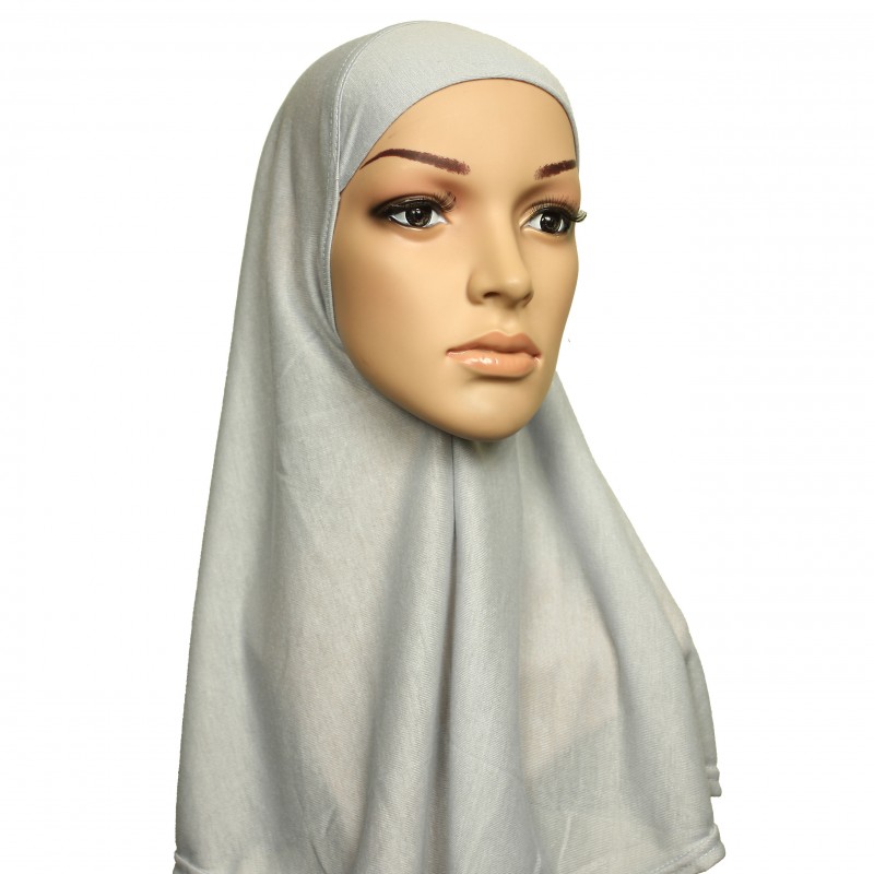Light Grey Childrens Hijab