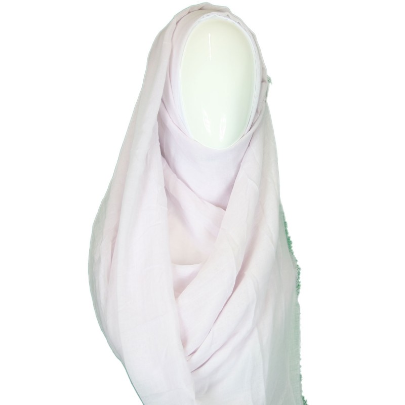 White Modal Hijab
