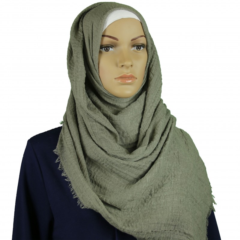 Fog Grey Vogue Maxi Hijab
