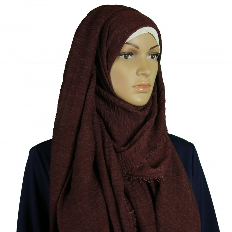 Burgundy Vogue Maxi Hijab