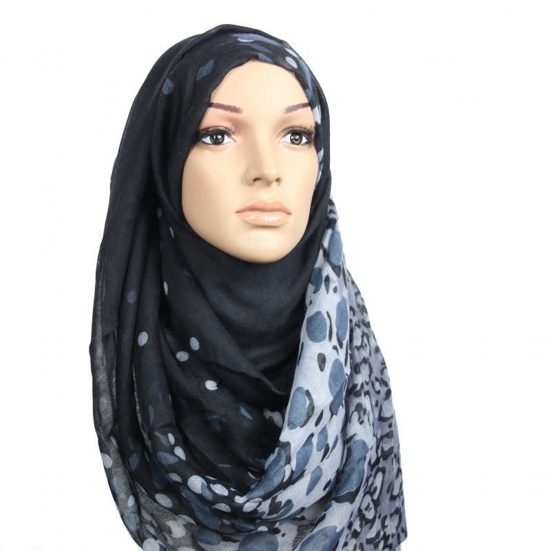 Vibrant Leopard Black