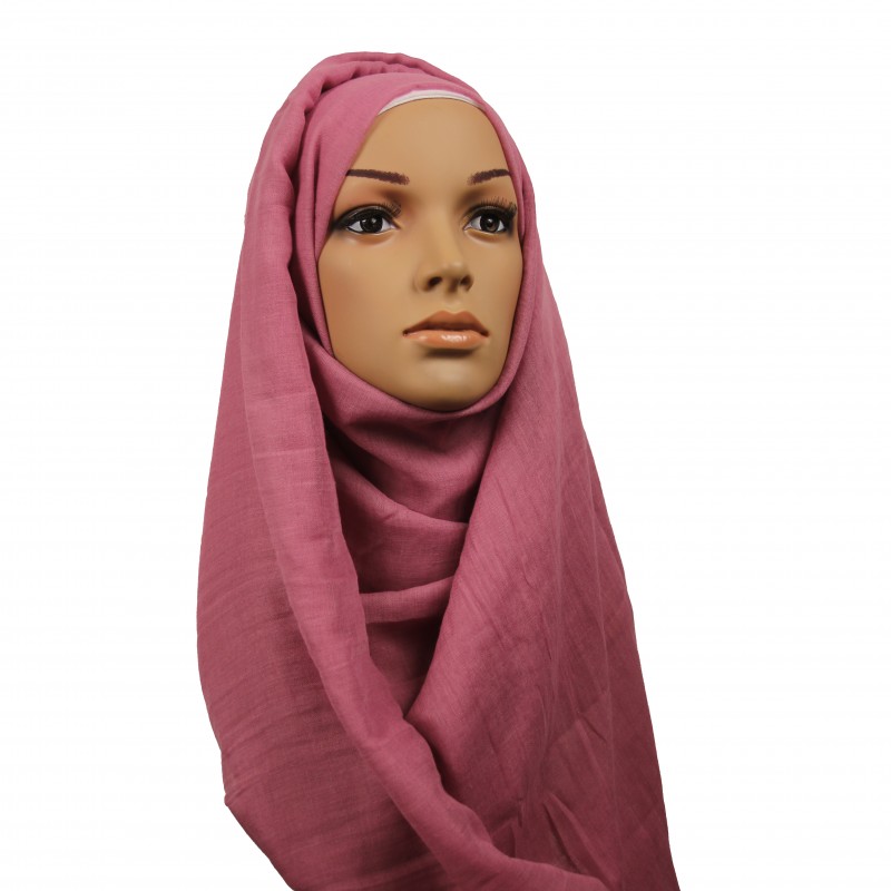 Metallic Pink Large Maxi Hijab