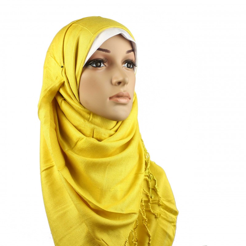 Gold Pashmina Hijab