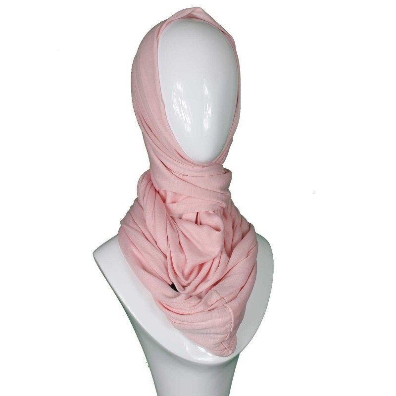 Pink Infinity Jersey Hijab