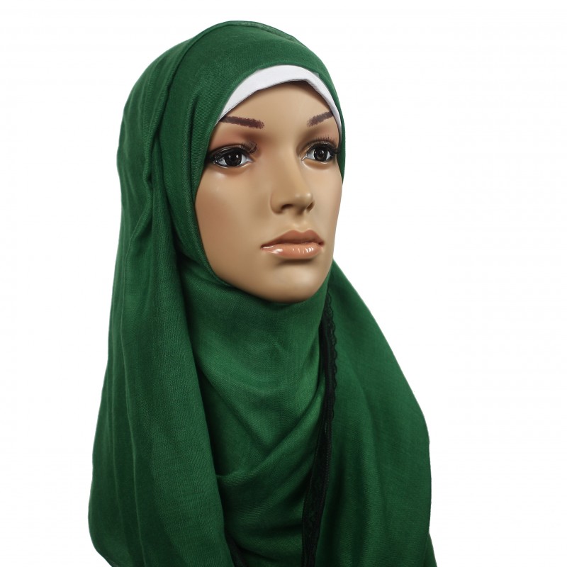 Green Lace Trim