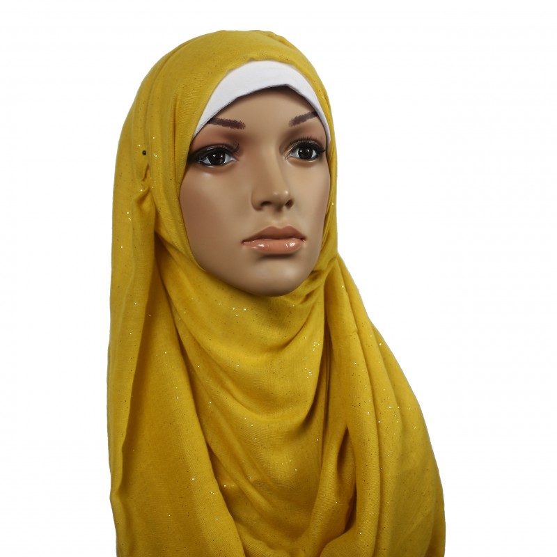 Golden Yellow Subtle Shimmer