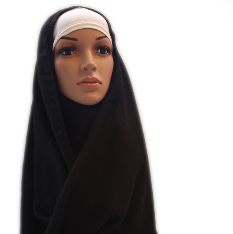 Thick Black Hijab