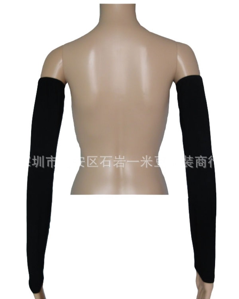 Black Hijab Sleeves One Size 
