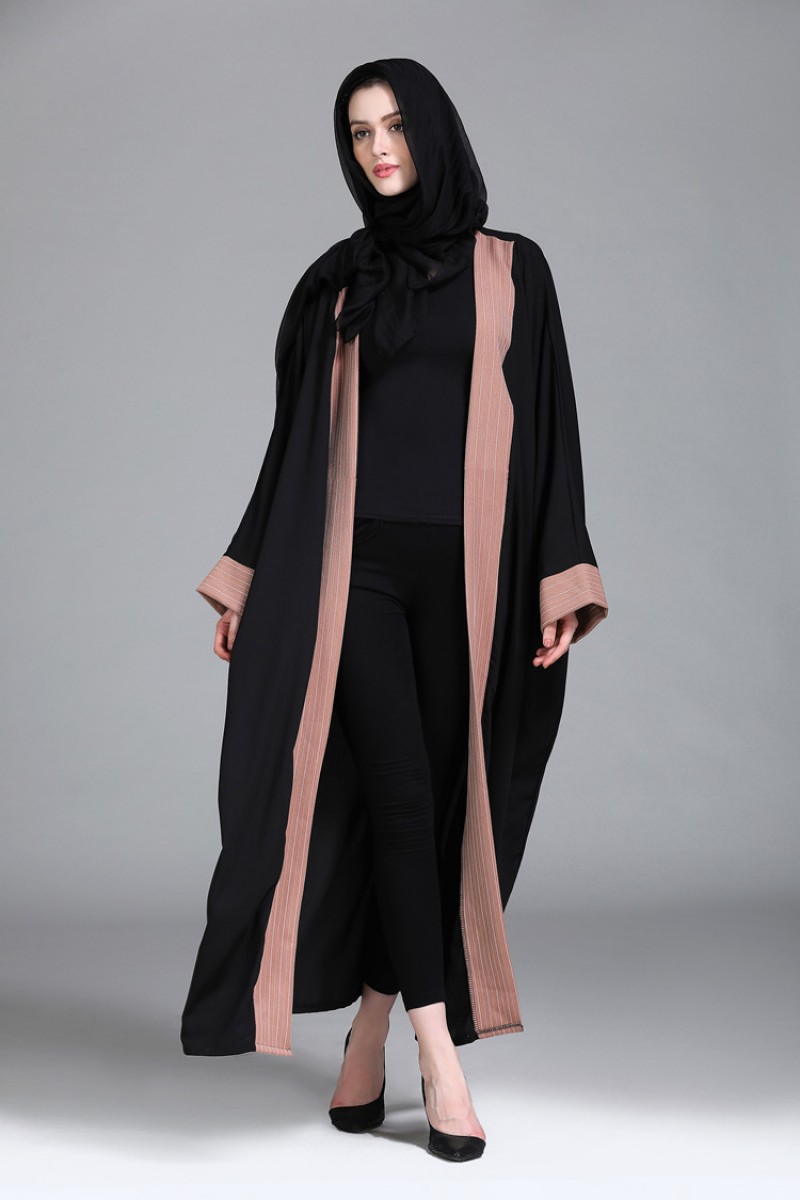 Black Arabia Open Abaya M 