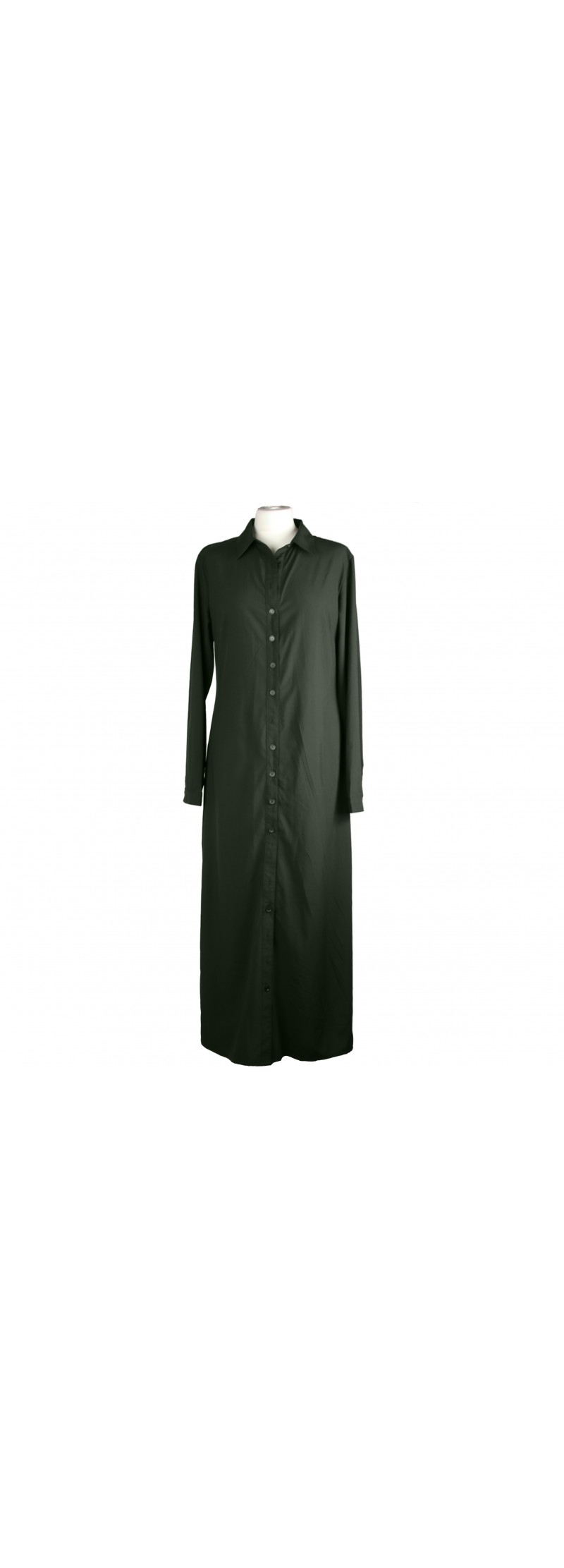 Dress Shirt Abaya Khaki - 14