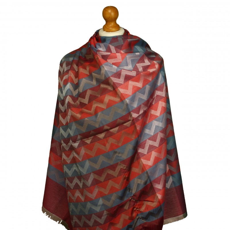 Turkish Zig Zag Red