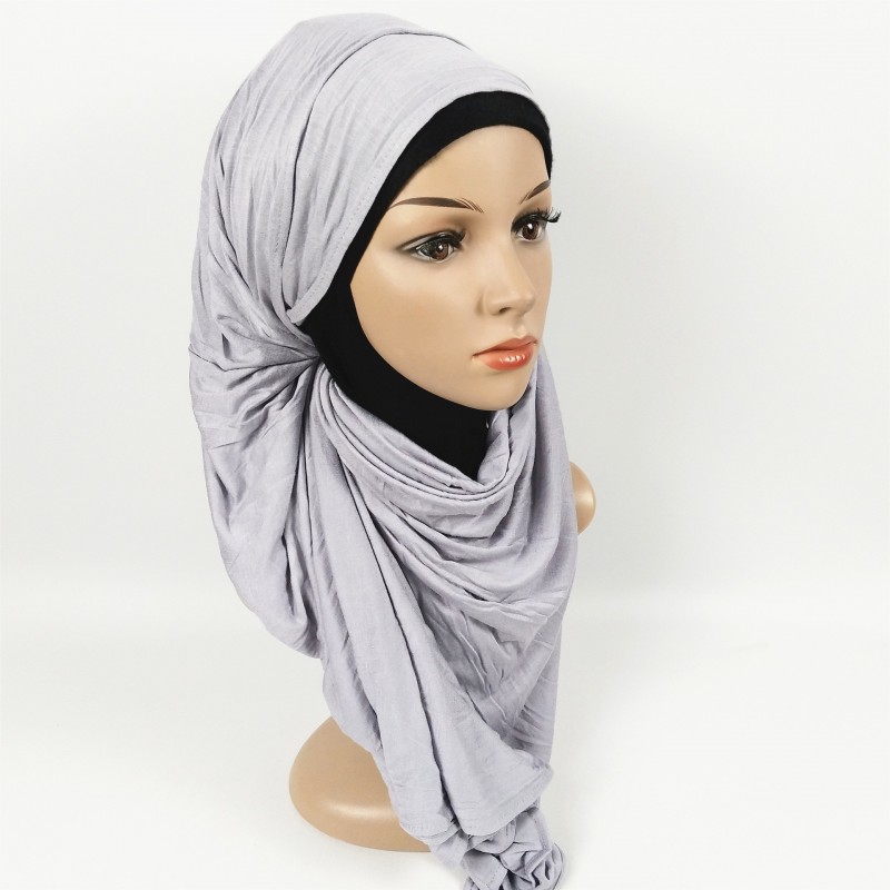Silver Premium Mercerized Cotton Extra Maxi Jersey