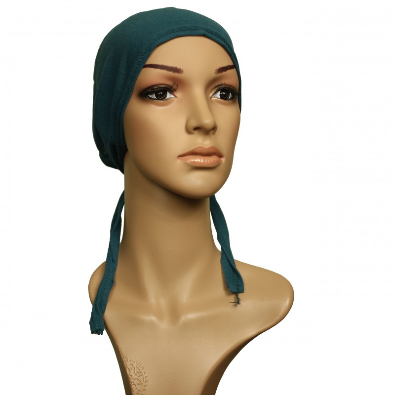 Teal Green hijab Cap