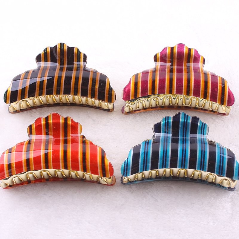 Random Colour Pin Stripe Hair Grip