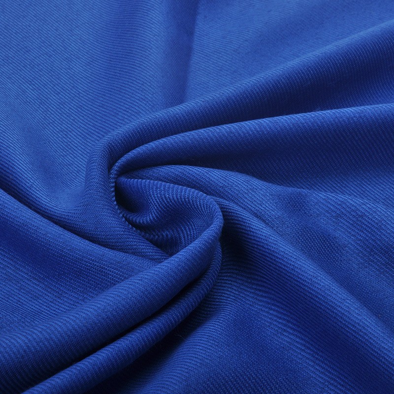 Blue Twill Thick Pashmina 175x60cm Hijab