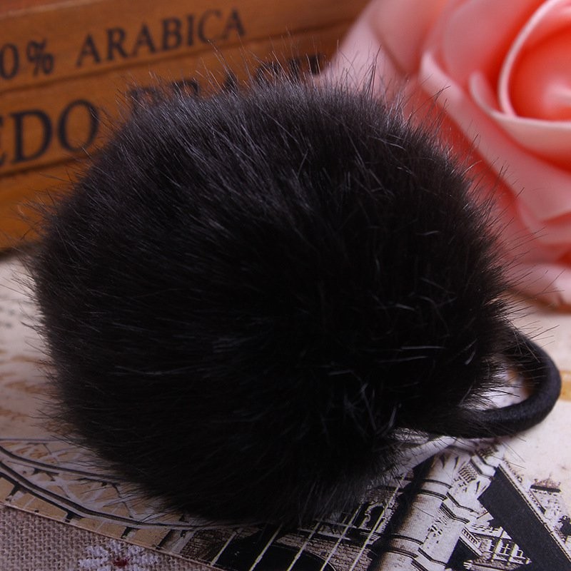Black Puff Hairband