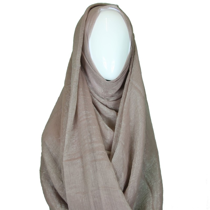 Steel Sheen Silk Hijab