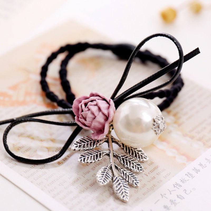 Light Pink Foliage Hairband