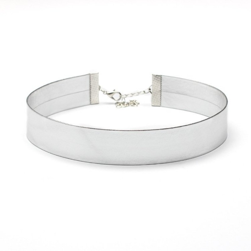 Silver Bling Choker