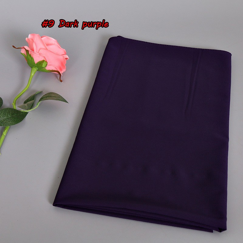 Purple Thick Bubble Chiffon Hijab